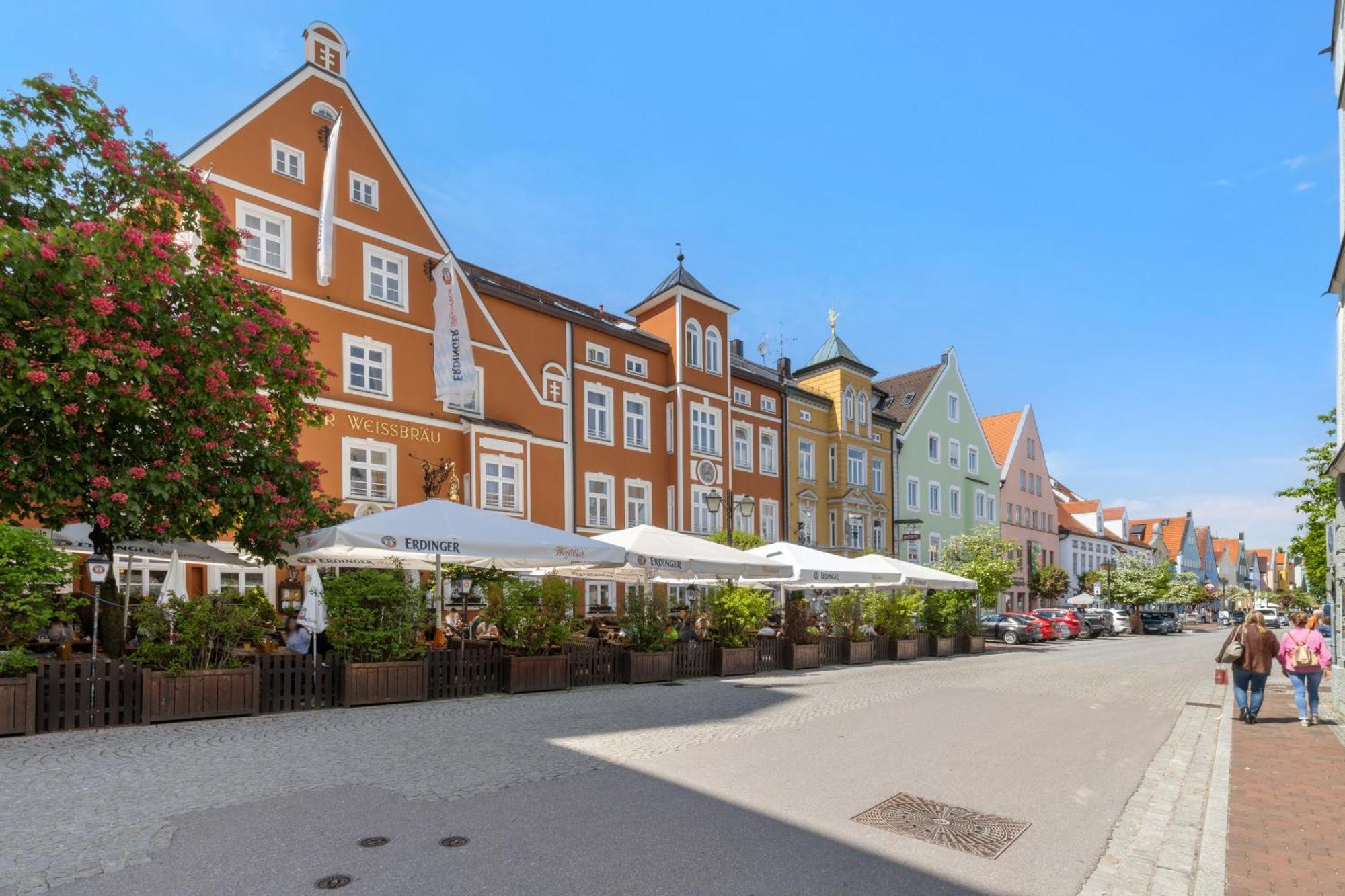 Helloflats - Luxus-Penthouse - Balkon - Parking - Zentrum - Therme - Naehe Flughafen Muc Erding Zewnętrze zdjęcie