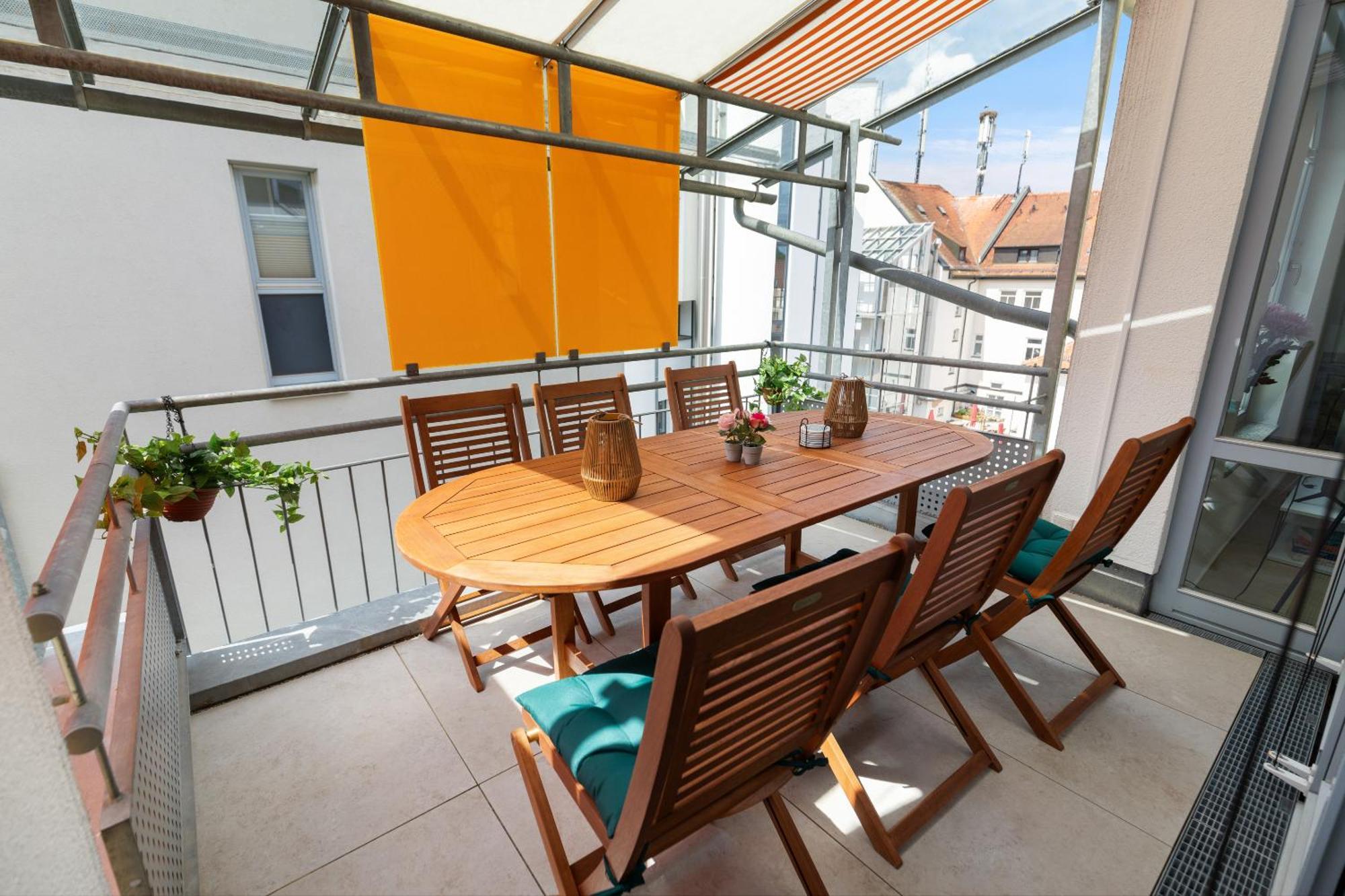 Helloflats - Luxus-Penthouse - Balkon - Parking - Zentrum - Therme - Naehe Flughafen Muc Erding Zewnętrze zdjęcie